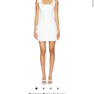 Elliatt Ivory Floral Mini Dress